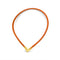 Hermes Orange Bolo Choker