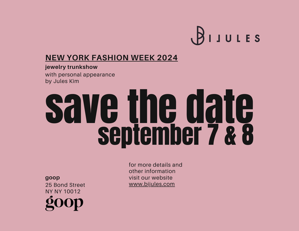 Save the Date: NYFW Fine Jewelry Trunk Show