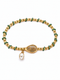 TOPSPIN Desert Diamond Tennis Bracelet / Grass Green
