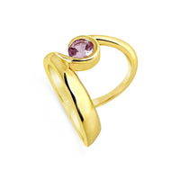 Bolero T Ring w/ Morganite
