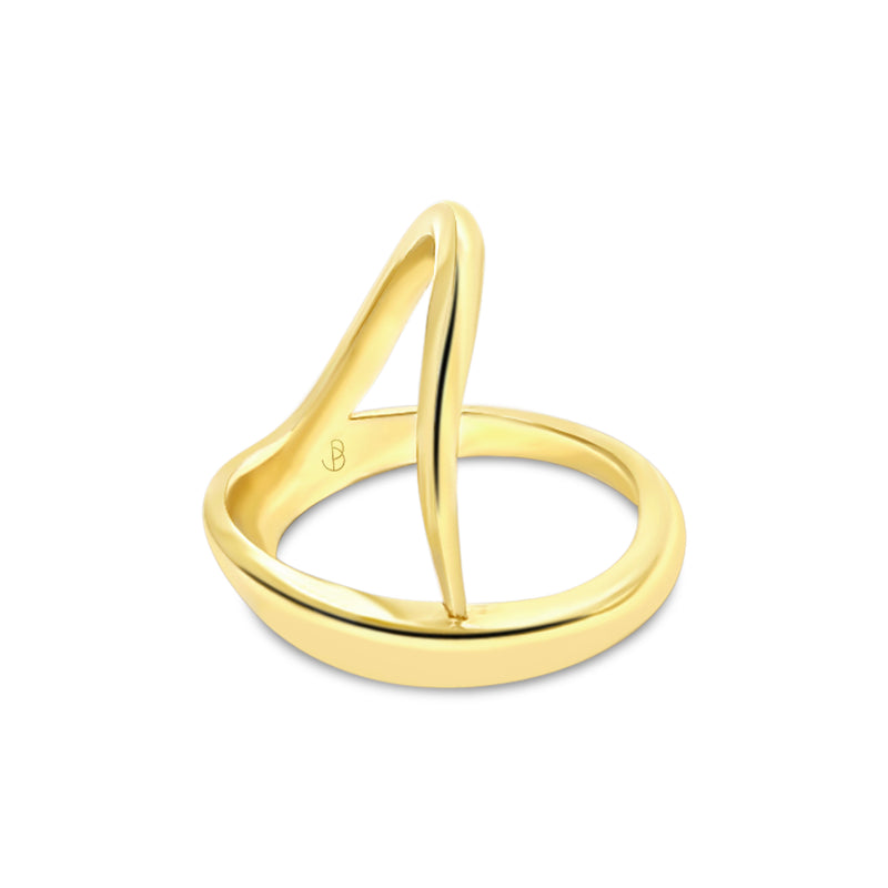 Bolero T Ring - Nude