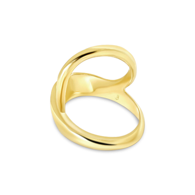 Bolero T Ring - Nude