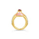 Compass Ring- La Vie en Rose