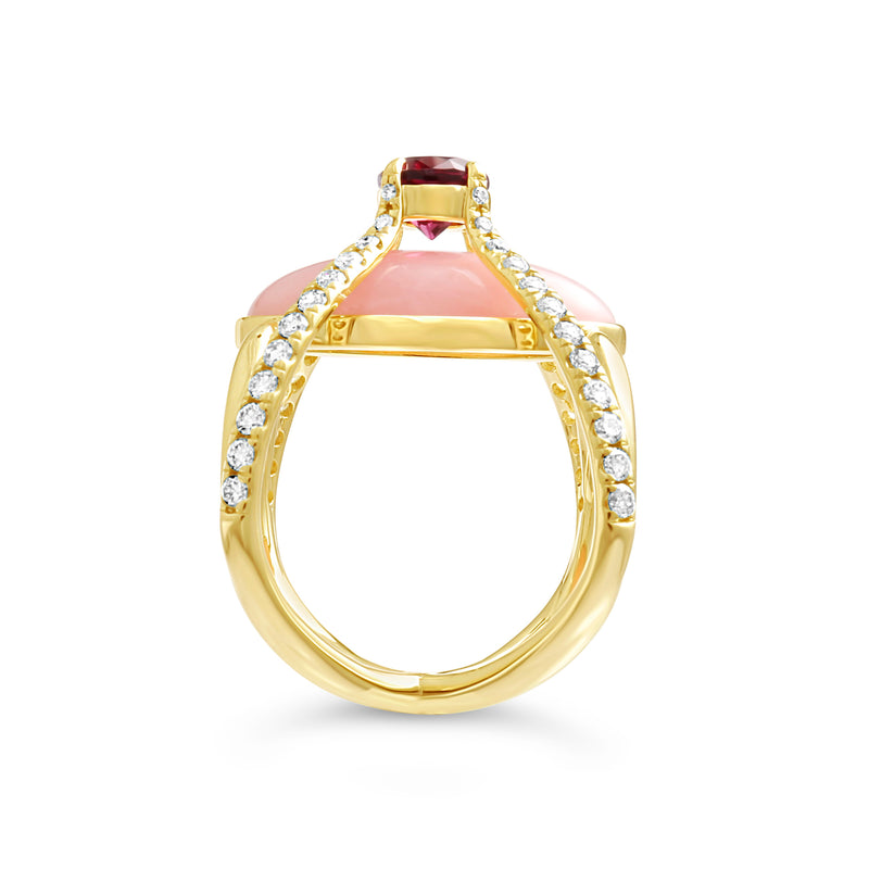 Compass Ring- La Vie en Rose