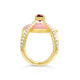 Compass Ring- La Vie en Rose