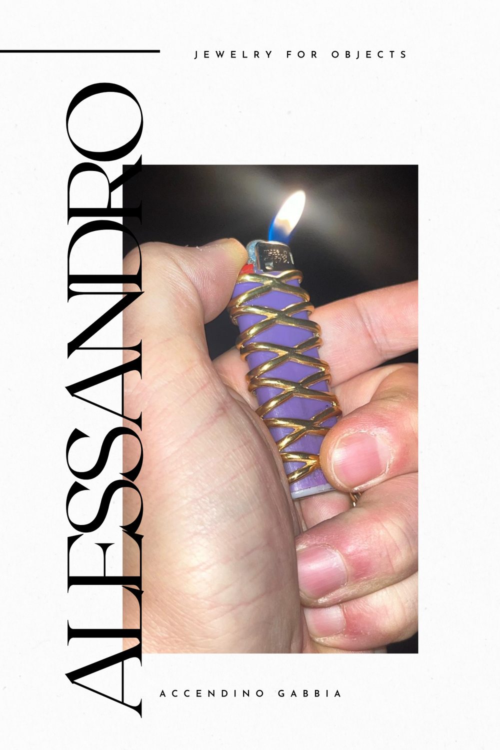 Alessandro: Accendino Gabbia