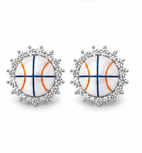 Diamond Halo Studs