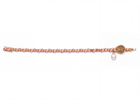 TOPSPIN Desert Diamond Tennis Bracelet / Bijules Pink