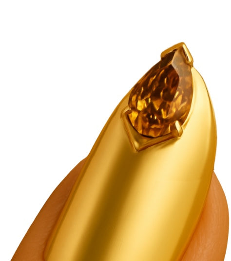 Desert Diamondback French Tip Nail Ring©