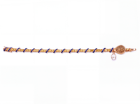 TOPSPIN Desert Diamond Tennis Bracelet / US Open Blue