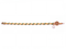 TOPSPIN Desert Diamond Tennis Bracelet / Grass Green
