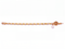TOPSPIN Desert Diamond Tennis Bracelet / Chalk White