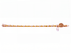 TOPSPIN Desert Diamond Tennis Bracelet / Chalk White