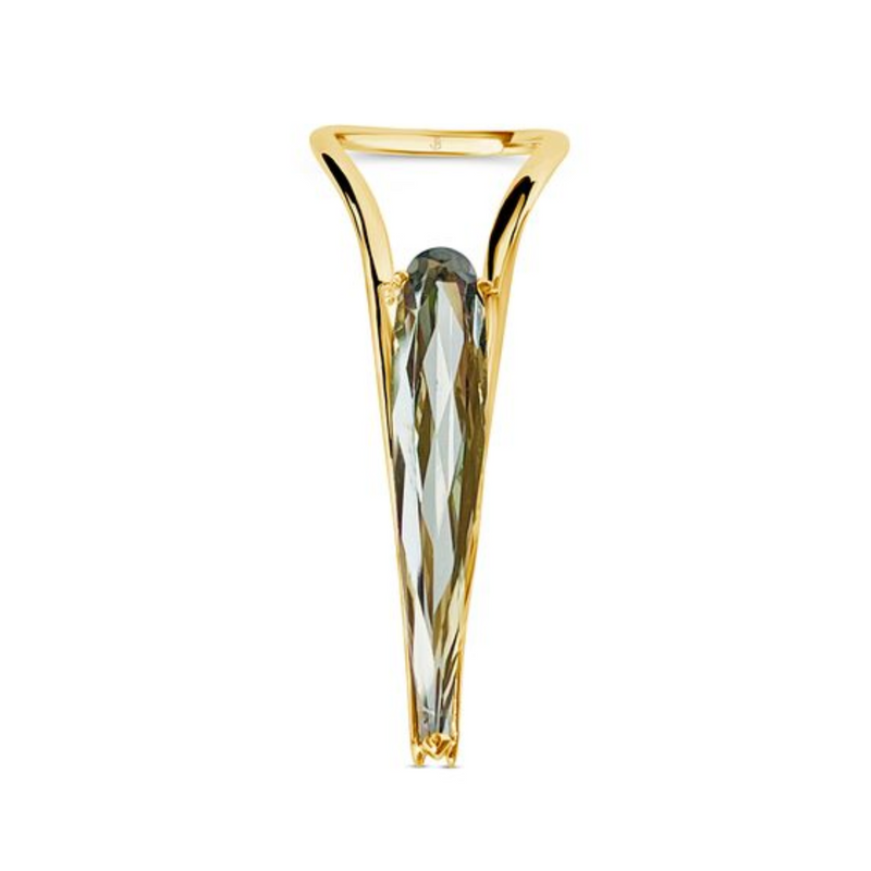 Fine Median Ring with Csarite