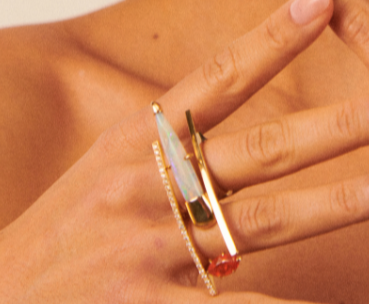 Compass Ring- Summer of Love