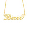 Scripted Nameplate Necklace