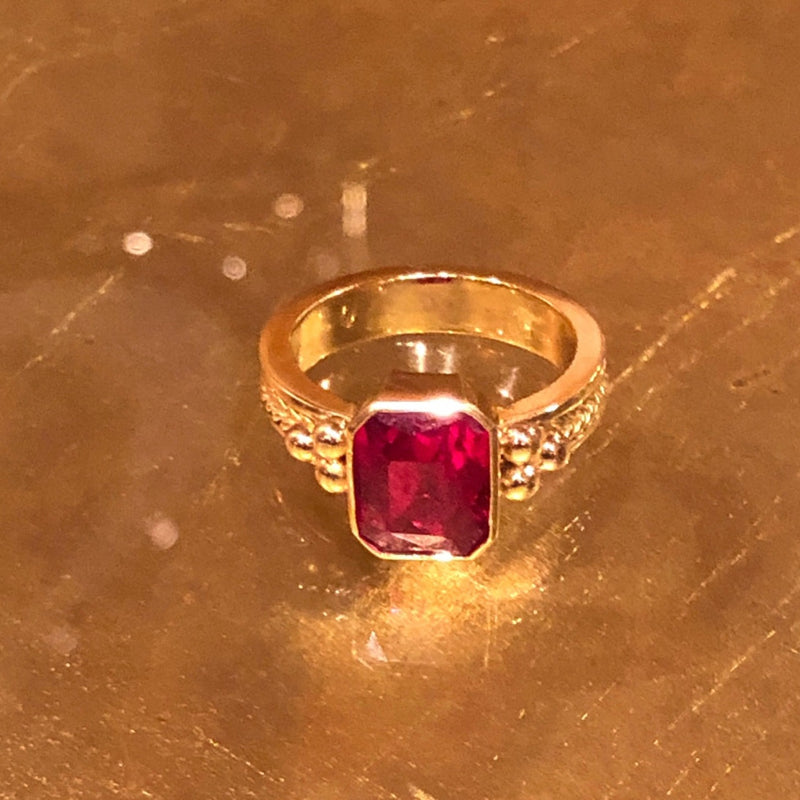 Oval Ruby Ring – CRAIGER DRAKE DESIGNS®