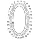 Iced Double Open Cap Bar + Gem